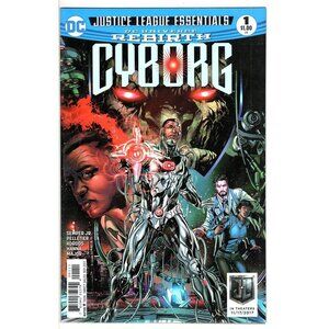 Justice League Essentials Cyborg Rebirth no.1 Comic Book DC Universe 2017